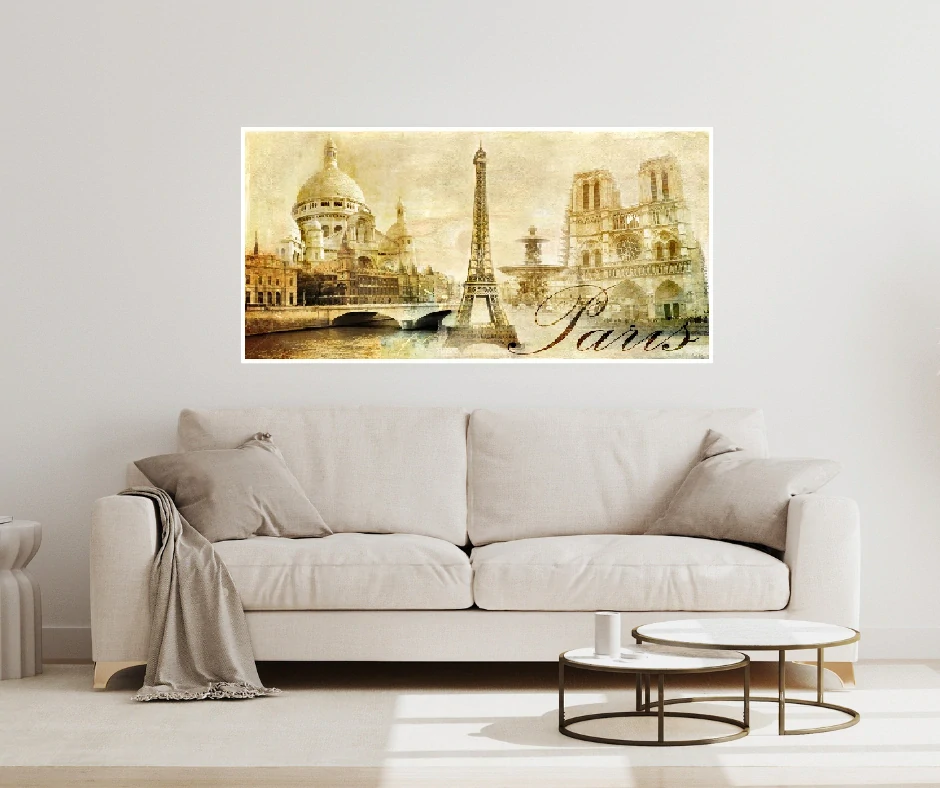 Topný obraz 800W-01 - skleněný bez rámu