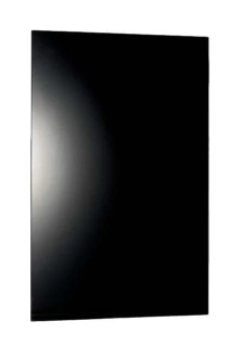 Skleněný infrapanel EXCELENT 600W - černý